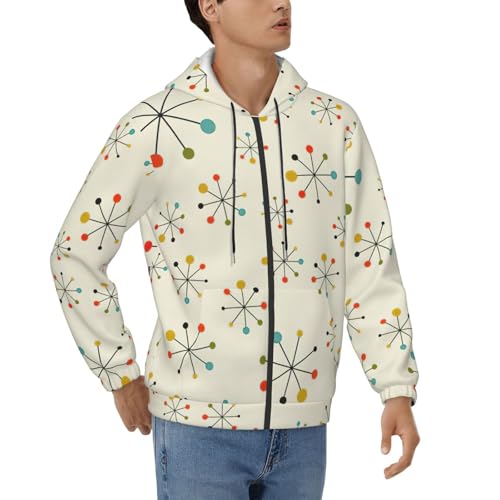 Sweat à capuche homme imprimé voyage - Pull doux pour trajets quotidiens