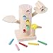 Produktbild Jiahuade Montessori Spielzeug, Specht Raupen Fangen Spiel Montessori Spielzeug, Lernspielzeug für Jungen und Mädchen 3 4 5 Jahre Alt fürJungen und Mädchen Geschenke