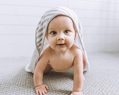 Spasilk Baby 23 Piece Bath Hooded Towels and Washcloths Set for Newborn Boys and Girls