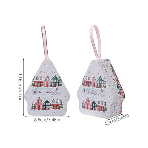 Boîtes à biscuits de Noël en métal pour éviter les gâteaux mous et cassés à la maison - 6