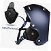 FOYTOKI 1Pair Winter Helmet Ear Covers Detachable Ear Guards for and Ski Helmets Comfortable Ear Pads for Long Term Wear Protection for Daily Use and Winter Sports