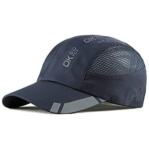 Baseball Cap Polo Style Classic Sports Casual Plain Sun Hat, Solid Color Adjustable Baseball Cap,Lightweight Breathable Soft (Navy Blue) Cover