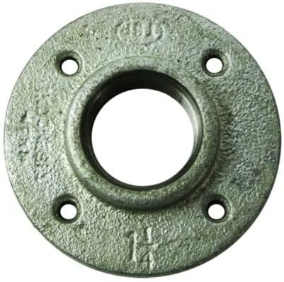 1-1/4 Inch Galvanized Steel Floor Flange - 5219026 Fast Supply