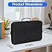 HESPLUS Travel Carrying Case for BOIFUN 17.5‘’ / DBPOWER 17.9‘’ / YOTON 17.5‘’ / pofoto 15.7‘’-17.5‘’ / ieGeek 15.9‘’-17.5‘’ Portable DVD Player (Case Only!)
