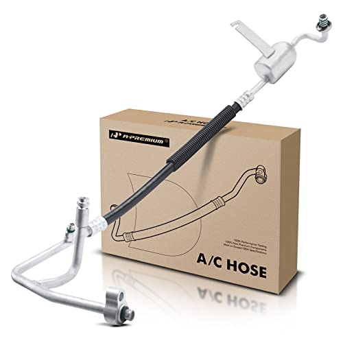 A-Premium A/C Discharge Line Hose Assembly Compatible with Ford Mustang, 1999-2004, 4.6L, Compressor to Condenser