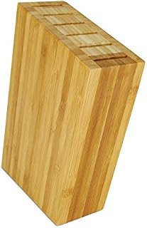 Shun DM0842 6-Slot Sidecar Knife Block, Brown