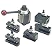 Phase II 251-222 200WST 6 Pc Wedge Q/C Tool Post Set-Lathe Swing 10"-15"
