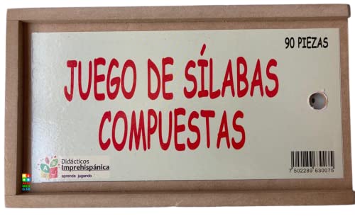 silabas simples y compuestas Marca DIDACTICOS IMPREHISPANICA