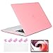 Price comparison product image Dongke Macbook Pro 16 inch Case 2020 2019 Release A2141, Plastic Hard Shell Case & Keyboard Cover for Macbook Pro 16-inch Retina Display with Touch Bar and Touch ID, Pink