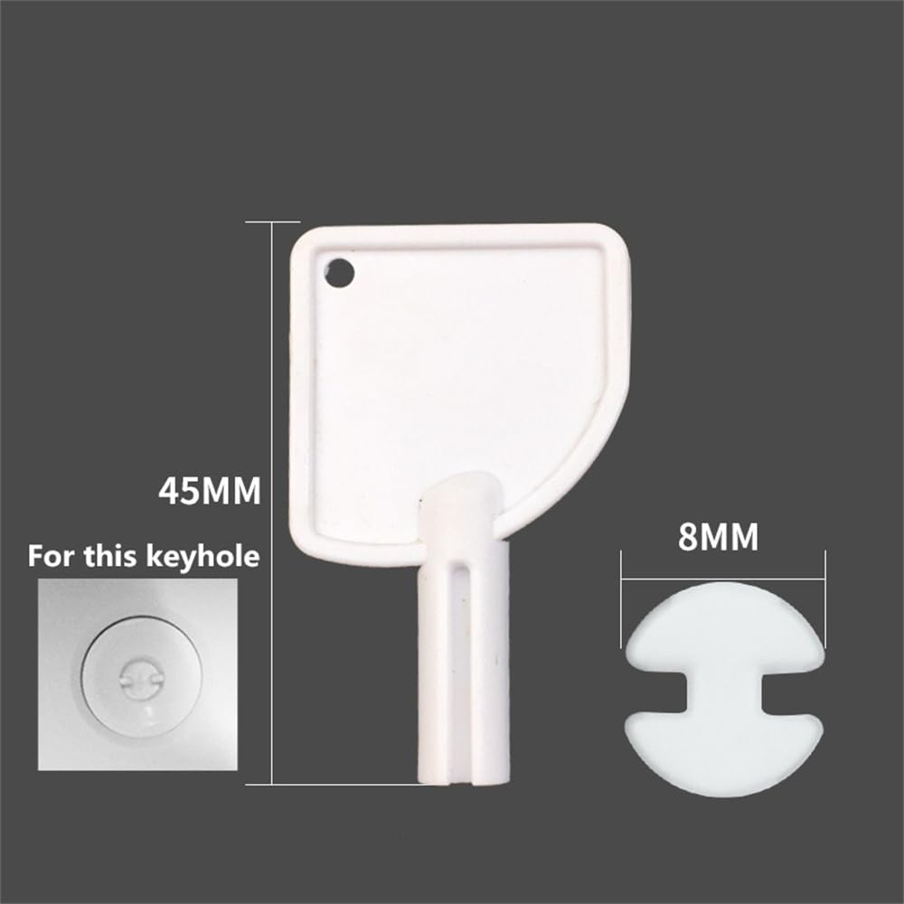 QTMY 2 Pack Paper Towel Dispenser Keys (13 - View #3