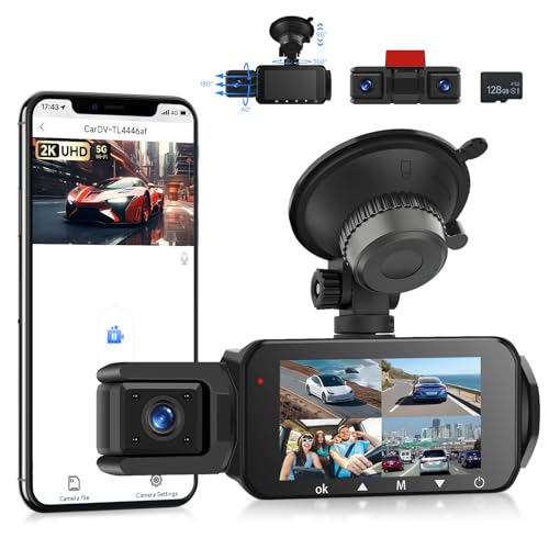 Dashcam auto VECHTEL con Wi-Fi integrado para controlar tus grabaciones desde el móvil