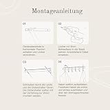 Designfabrik Hamburg Wieszak na ubrania | wieszak ścienny na ubrania, nowoczesny | listwa garderobiana z metalu | wieszak ścienny z ruchomymi haczykami | nowoczesny design 58 cm, matowa czerń