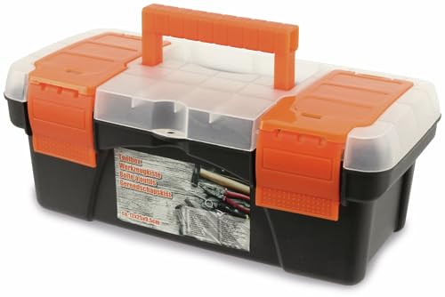 Allit 476160 Plastic Tool Box, Black