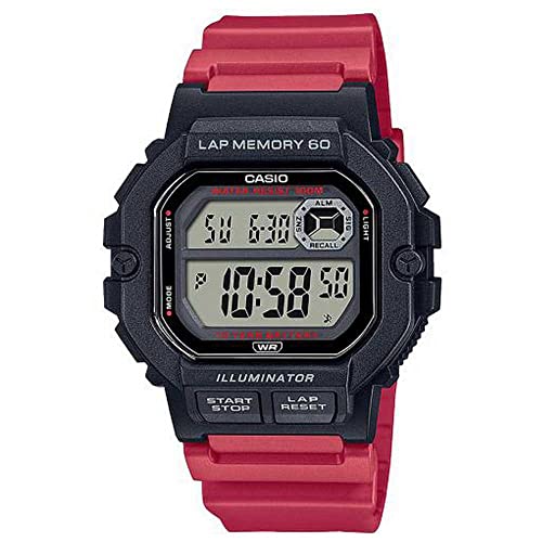 Casio WS-1400H-4AVEF �f�W�^�����b�v�������[�E�H�b�` �����Y ���b�h
