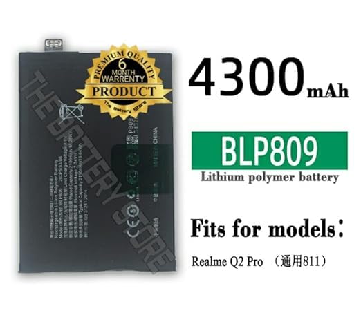 Image of Original BLP809 Battery for Realme GT Master RMX3363, RMX3360 Battery with 6 Month Warranty****(Y0000065)