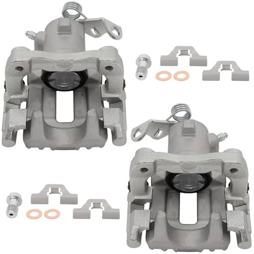 Image of 19B2571 19B2570 Rear Left & Right Disc Brake Calipers Assembly