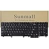 Replacement Keyboard Compatible with Dell Latitude E5520 E5520m E5530 E6520 E6530 E6540 Precision M4600 M4700 M6600 M6700 Laptop US Layout