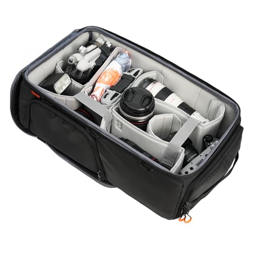 Bolsillo interior para cámara de fotografía ideal para viajes urbanos y sesiones de fotos exteriores