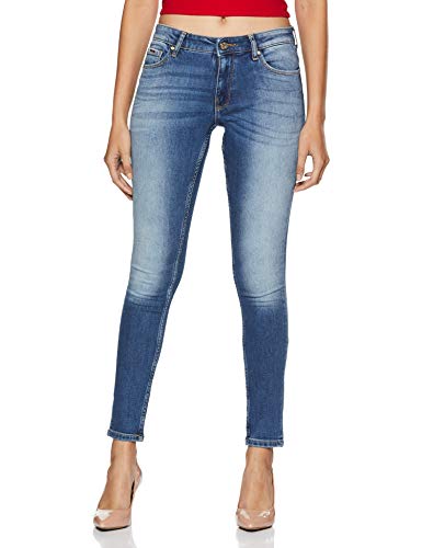 Only Onlcarmen Reg SK Jnsbb 5984-16 Noos Vaqueros Skinny, Azul (Dark Blue Denim Dark Blue Denim), 36/L32 (Talla del Fabricante: 28) para Mujer