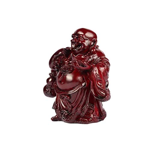 lachineuse, Traditional Laughing Buddha Statue, Buddha Statue 18 cm, Feng Shui Decoration - Image 2