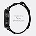 Nereides Band Compatible with Samsung Galaxy Watch 3 45mm/Galaxy Watch 46mm/Gear S3 Frontier/Classic, 22mm Nylon Sport Replacement Strap for Men Women(Black,XL)