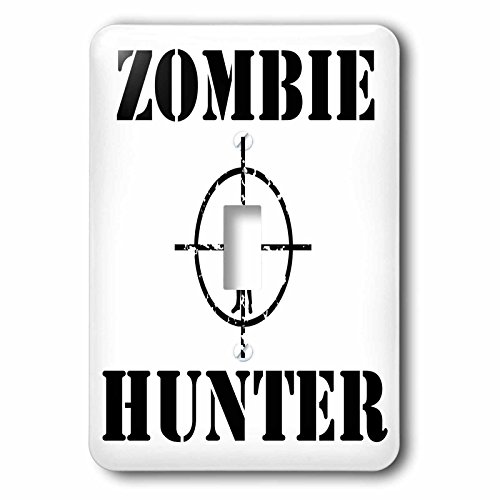 Zombie Hunter interrupteur à bascule multicolore 3dRose lsp_161176_1 décoratif