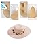 Verdusa Women's Scalloped Wide Brim Straw Sun Hats Boho Beaded Beach Hat Pink One-Size