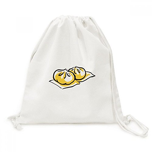Sac cordon motif plat chinois sac à dos toile pour voyage