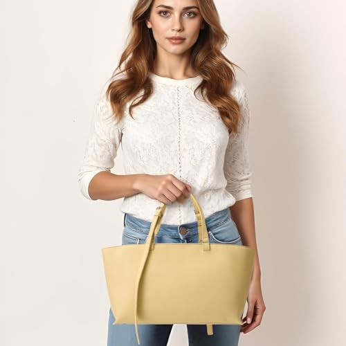 Work Tote Leather Tote Bag for Women Laptop Bag Travel Tote Bag for Women Large2