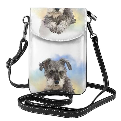 Pochette téléphone portable avec fentes cartes de crédit femme