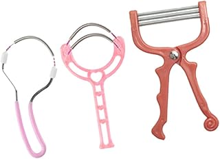 3 unids depiladoras de vello facial de acero ...
