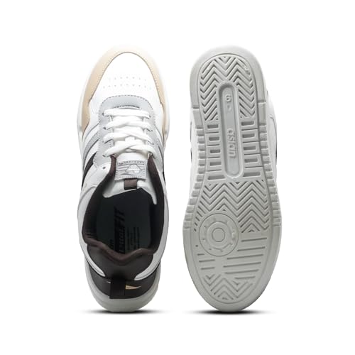 Image of ASIAN Men CRUZER-01 Stylish Casual Mid Top Sneakers and Trendy Shoes with Laces for Men & Boys | Perfect for Wearing to Outings, and Comfortable All-Day Use, Stylish and Durable
