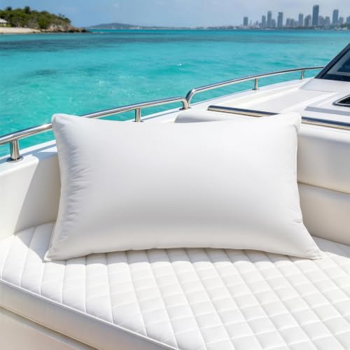 REDASW Canadian White Goose Down Pillow (King, 1050 Fill Power)