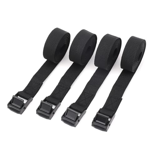 4 Pièces Sangle a Cliquet Sangles D'arrimage Courtes pour Porte-Vélos