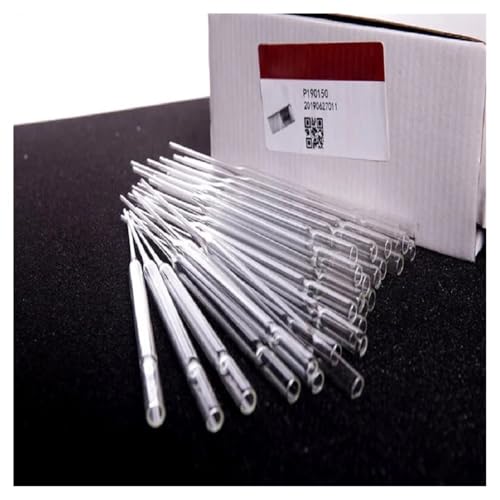 Compte-gouttes en verre borosilicaté P19 de laboratoire haute résistance 160 mm