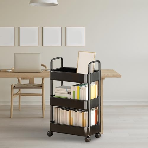 Chariot utilitaire de cuisine roulant et compact pour optimiser l'espace - 3