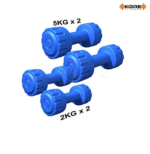 Image of Kore K-DM-PVC-2KG+5KG-COMBO161 Dumbbell Set Combo