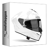 airoh casco integrale per moto matryx mx14 color bianco gloss taglia m mototopgun ai47a1311180c