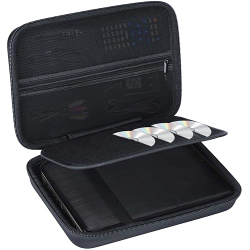 Lebakort Hart Tasche Hülle Etui für POFOTO 9,5/ YOTON 9,5 / YOOHOO 9,5 / WOLFANG 9,5 Tragbarer DVD-Player(Schwarz)