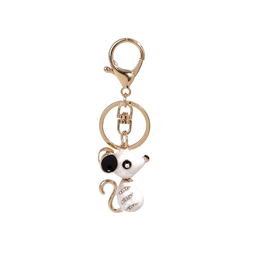 ARFUKA Portachiavi Con Ciondolo Pesce 3D In Metallo E Strass, Glitterato, Colori Multicolore, Regalo Uomo E Donna, Per Natale O Compleanno - 2