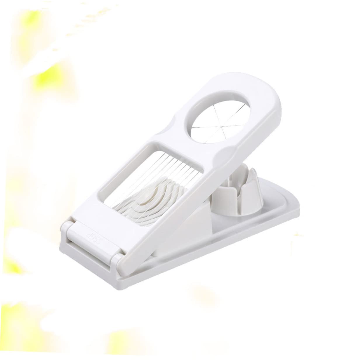 Cabilock 304 Stainless Steel Egg Slicer Hard Boiled Egg Cutter Separator Easy to Use Clean for Home Restaurant Use