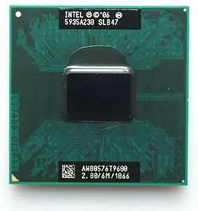 Processore Intel Core 2 Duo T9600 2,8 GHz Dual-Core Per Laptop (AW80576GH0726M)