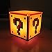Paladone Super Mario Brothers Question Block Lamp, Light Up Figure
