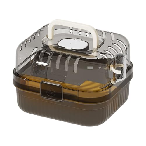 Carrier de hamster, bolsa de carrinho de hamster,Transportador de viagem de estimação respirável | P