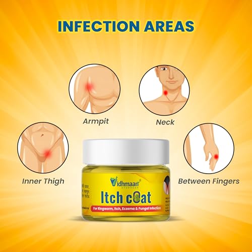 Image of Ayurveda Itch Coat Ayurvedic Ointment for Itch and Fungal Infection, 100% Natural cream