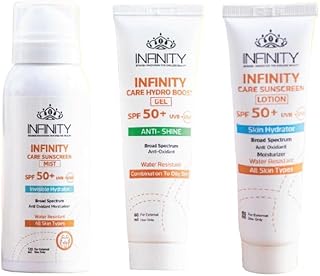 رذاذ واقي من الشمس 120 مل + جل هيدرو بوست 60 مل ولوشن 60 مل (مجانا)