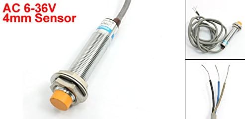 Sourcingmap LJ12A3-4-Z/BY 4mm Detection PNP NO Inductive Proximity Sensor Switch - Image 3