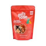 Pet's Table Premios Liofilizados Salmón para Perros y Gatos – 100% Pescado Real – Un Solo Ingrediente – Sin Gluten,...