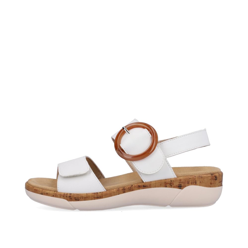 Remonte Mujer Sandalias R6853, señora Sandalias clásicas,Plantilla Desmontable