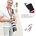 BESPORTBLE 9pcs Photography Exposure Grey White Balance Cards with Neck Lanyard for DSLR and Video Film Camera Calibration